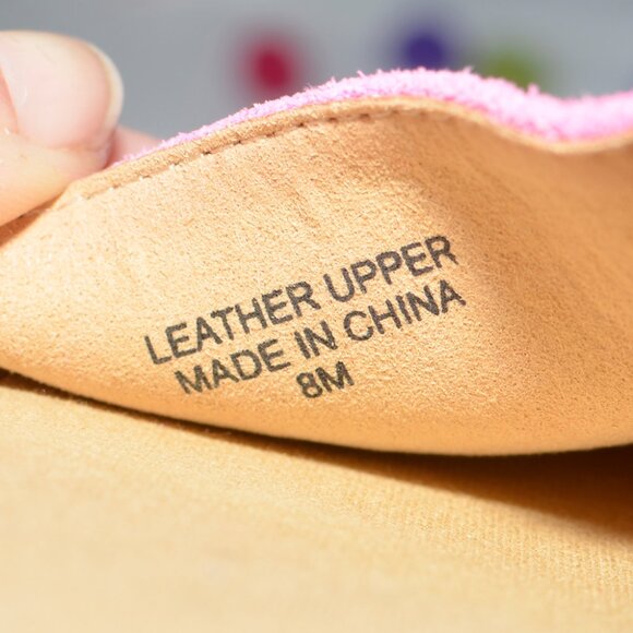 Talbots Size 8 Izzy d'Orsay Bubblegum Hot Pink Suede Espadrille Sandals / Flats - Picture 4 of 11